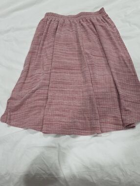 Tottini Kids Pink Gathered Midi Skirt